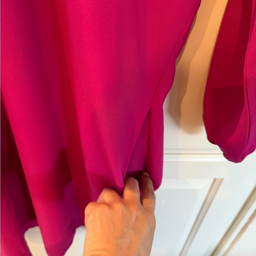 Pomander Place by Tuckernuck Pink Eliza Dress Long Sleeve Mini Length Size XS - Picture 4 of 8